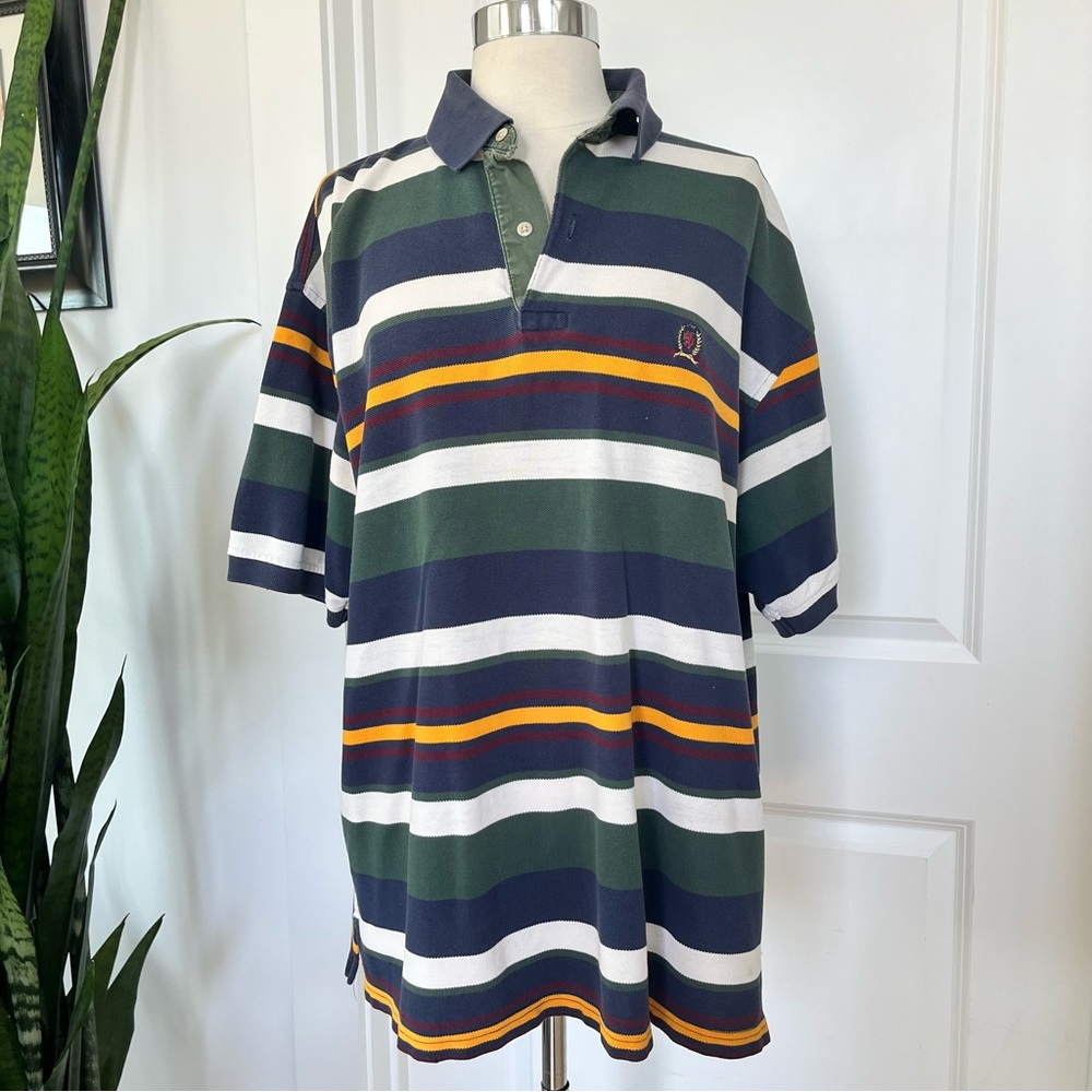 Vintage Tommy Hilfiger Striped Polo